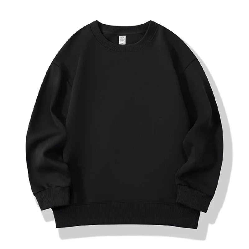 Fashion Girls Boys Sweatshirts Clothing Autumn Solid Color Casual Long Sleeve Loose Tops Children's Clothes Teen 6 8 10 12 Years