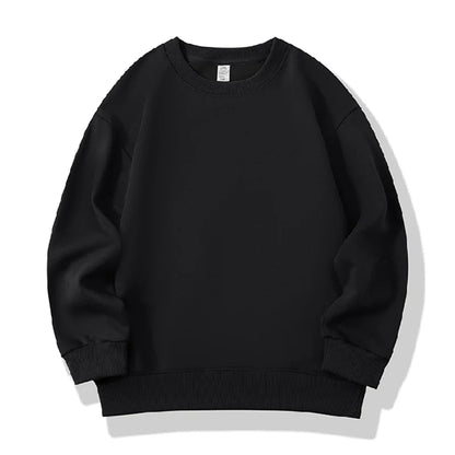 Fashion Girls Boys Sweatshirts Clothing Autumn Solid Color Casual Long Sleeve Loose Tops Children's Clothes Teen 6 8 10 12 Years