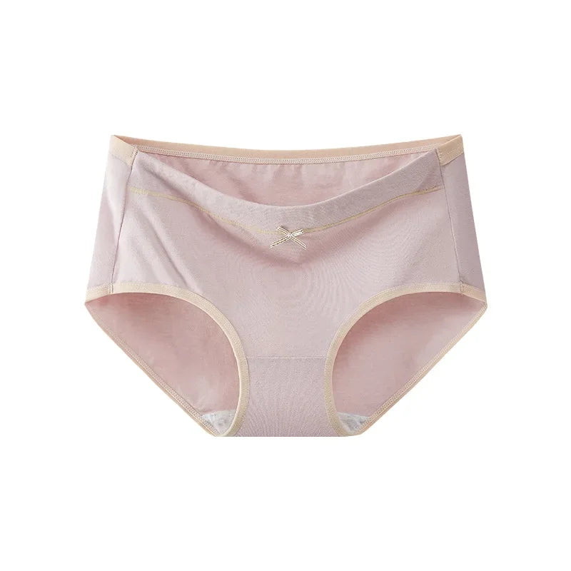 Women's Underwear Antibacterial Cotton crotch Breathable Sweat Absorption Simple Comfort Cotton Women's Briefs женские трусы для