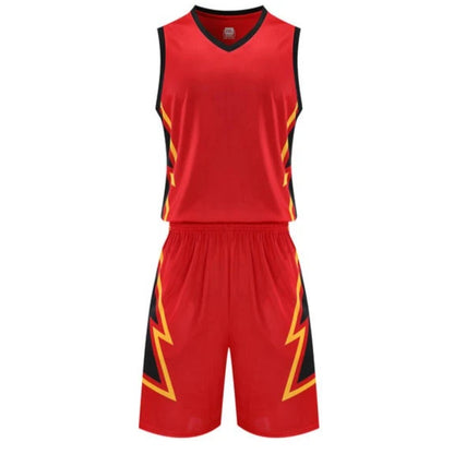 Boys Basketball Suits Sports Vest Shorts Suit Basketball Uniform Vest Suit Quick-dry Sport Sleeveless T-shirt Short Men