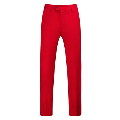 Men Dress Pants Solid Color Slim Fit Business Casual Office Wedding Formal Trousers High Quality Men Clothing Suit Pants 29-40