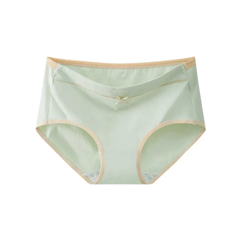 Women's Underwear Antibacterial Cotton crotch Breathable Sweat Absorption Simple Comfort Cotton Women's Briefs женские трусы для