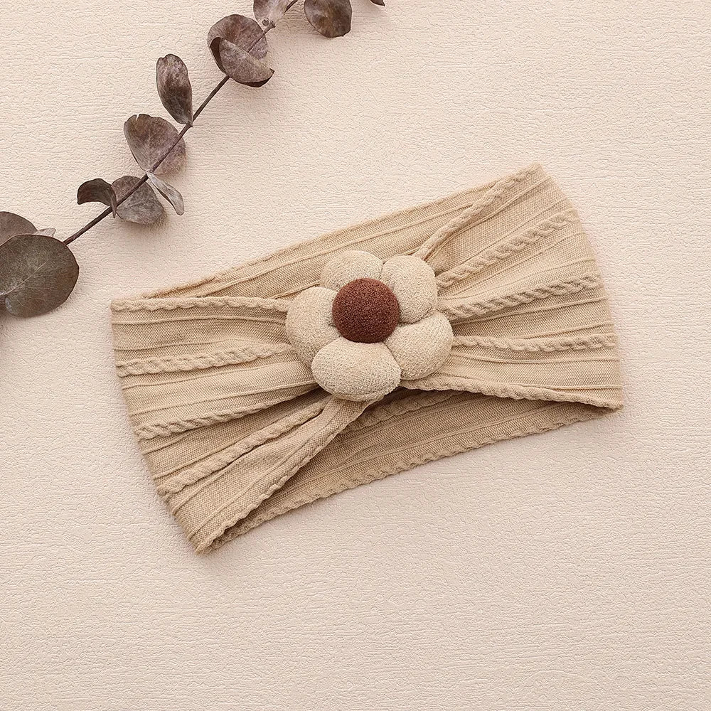 Girls Item Baby Girl Baby Headbands Hair Accessories Nylon Turban for Newborn Headwear Flower Kids Headbands Children Hairbands
