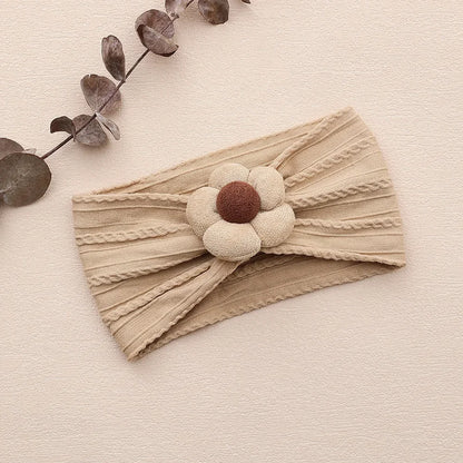 Girls Item Baby Girl Baby Headbands Hair Accessories Nylon Turban for Newborn Headwear Flower Kids Headbands Children Hairbands