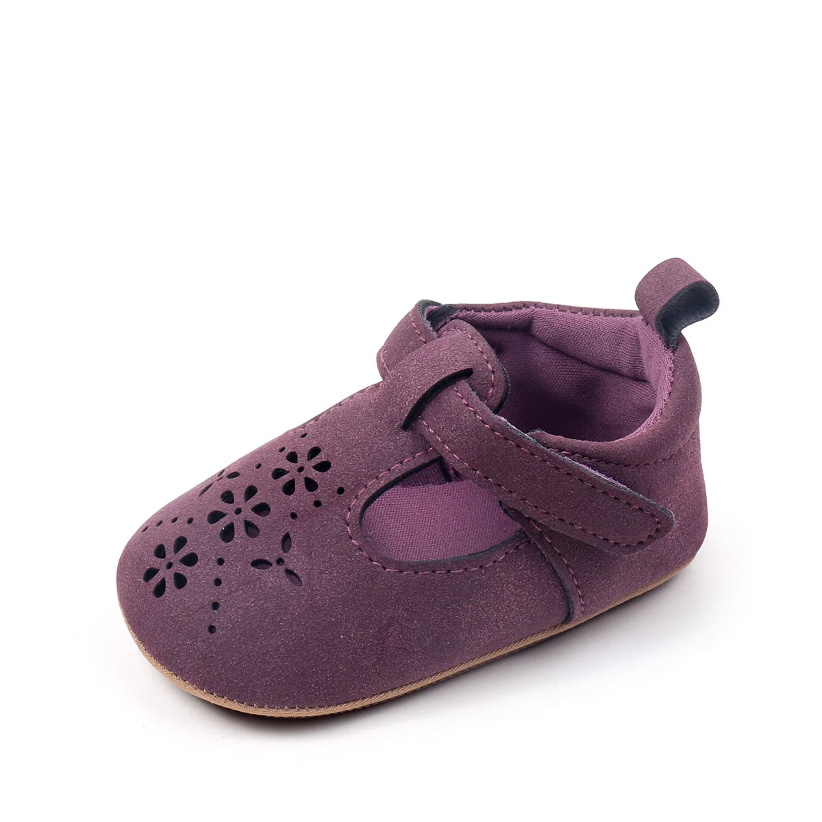 Baby Shoes For Boys And Girls, New Style, 0-1 Year Old, Hollow Out Rubber Sole, Anti-slip And Breathable Learning