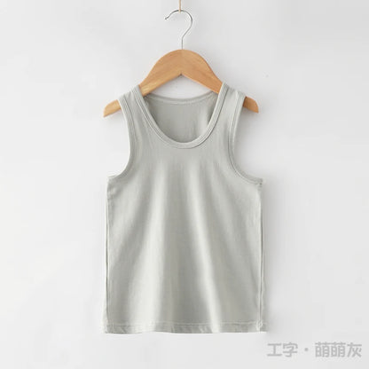 Undershirts for Girls Toddler 2 to 3 4 5 6 7 8 9 Years Summer Boys Underwear Vest Kids Camisoles Children Boy Tanks Infant Top