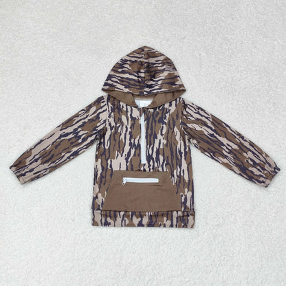 Baby Boy Clothes Kids Hoodies Sweatshirts Lavender Drip Sprinkles Long Sleeve Zipper Pocket Pullover Hoodie Tops Boys Clothing
