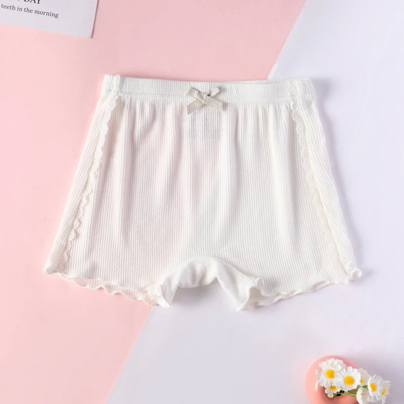 Girls' safety shorts to prevent exposure, summer thin version, baby and children's protective shorts and underwear two-in-one, o