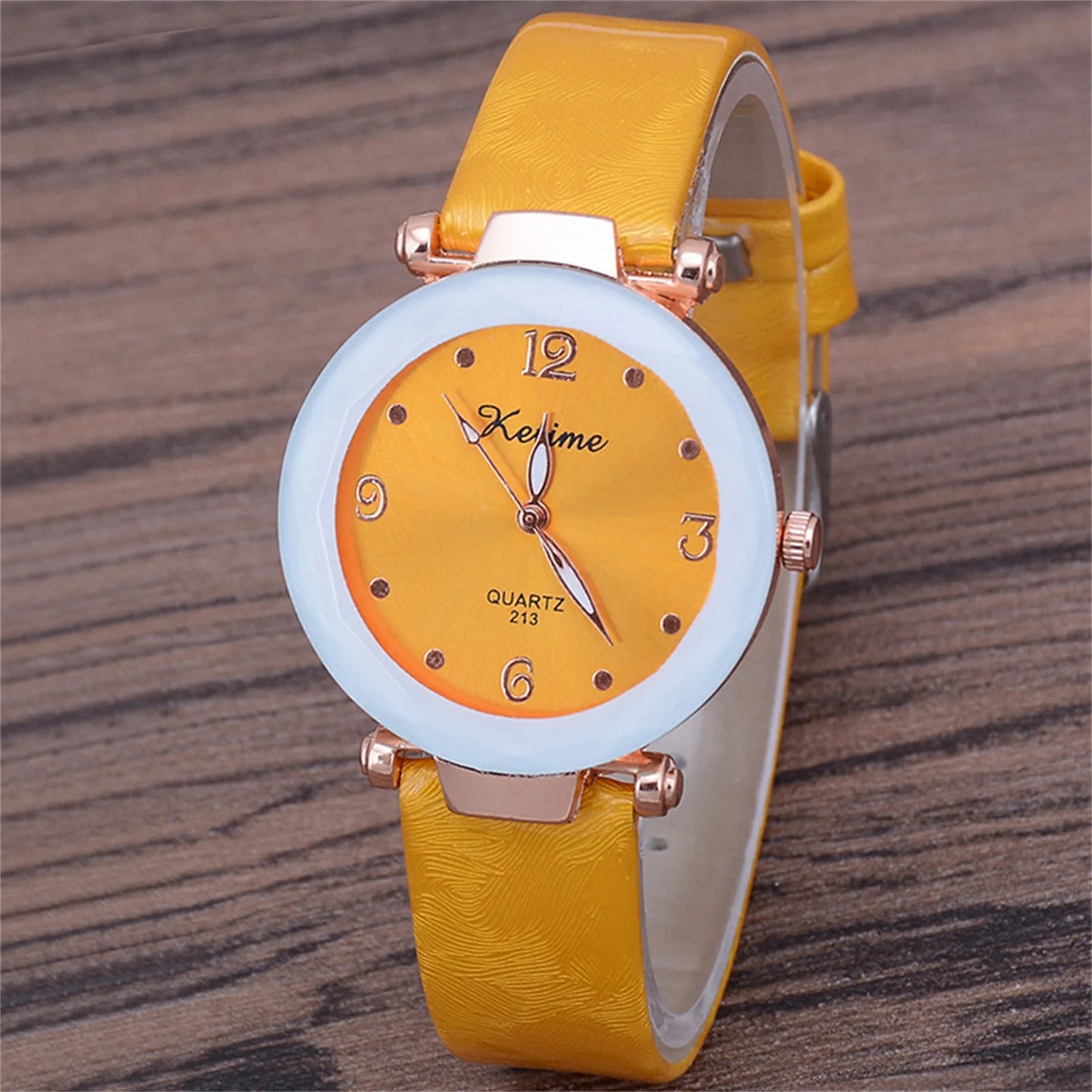 Woman Watch Number Scale Fashion Quartz Watch For Women 50m Waterproof Luxury Business Ladies Leather Hand Clock