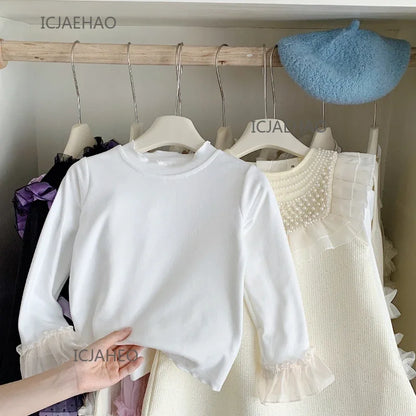 Teen Girl Clothes 2025Children Girls Sleeveless Underwear Spring Fall Outfit Dresses 2 Piece Set Costume Baby Kids Long Sleeve