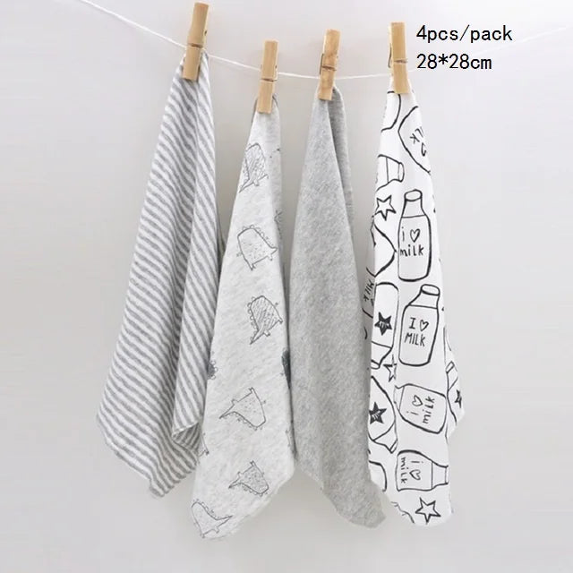 100% Cotton Newborn Baby Towels Saliva Towel Nursing Towel Baby Boys Girls Bebe Toalha Washcloth Handkerchief Dropshipping KF011