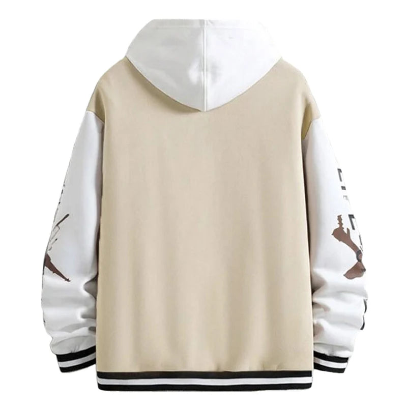 Men's Jackets Coat Spring Autumn Casual Long Sleeve Golf Wear Men Baseball Jacket Fashion Printed O-neck Windbreaker Men's Coats