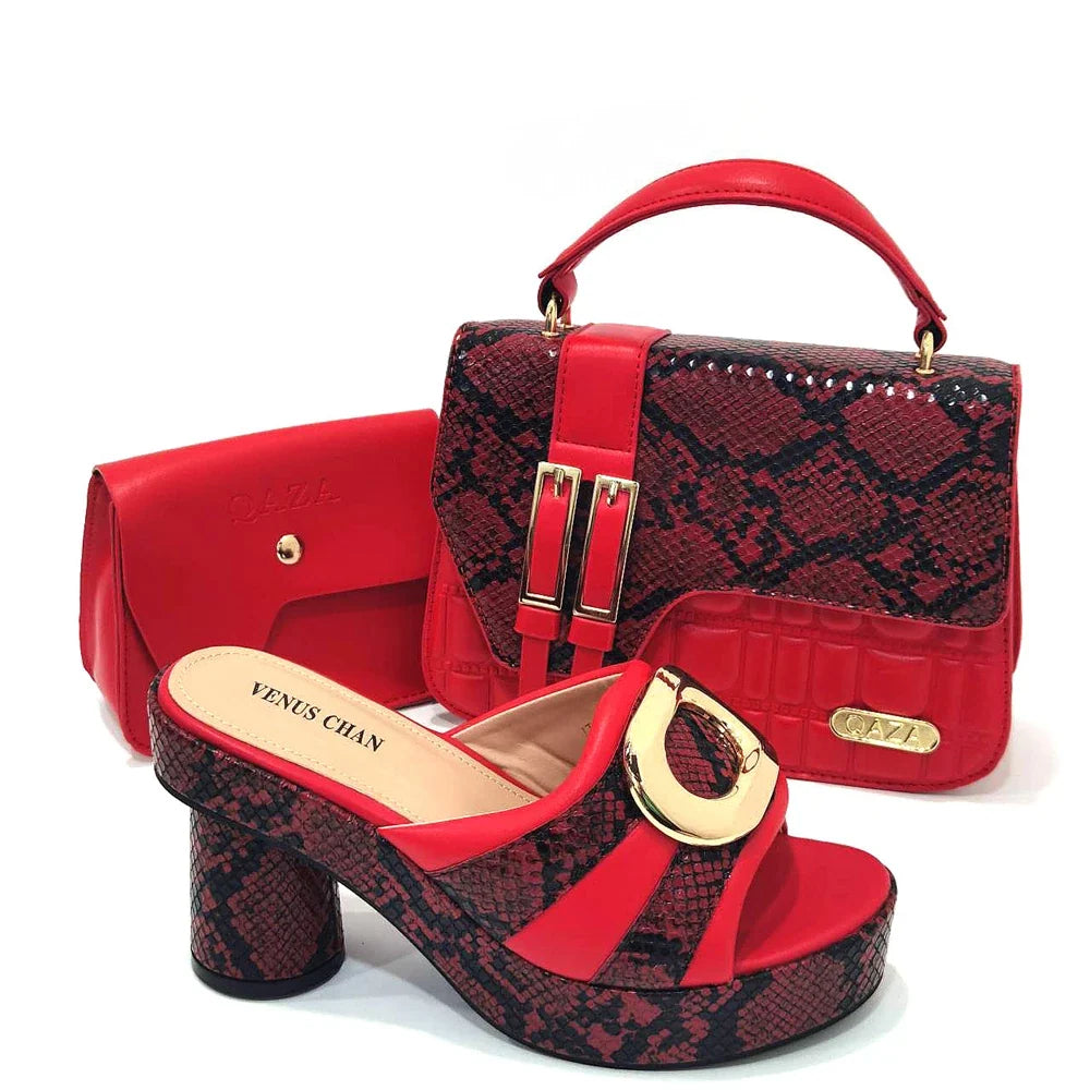 Italian Shoes And Bag Sets HTG1-9