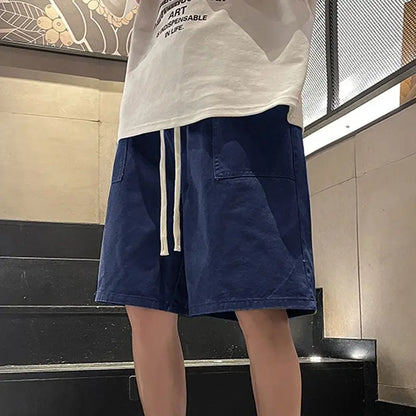 Shorts for Boys in Summer Thin Sports Loose Summer Casual Mid-sized Pants for Youth 2025 Five-point Pants Basketball Pants