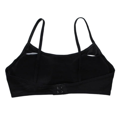 Cotton Teenage Girls Bras Casual Elastic Padded Vests Underwear Developmental Bras Sports Training Bra
