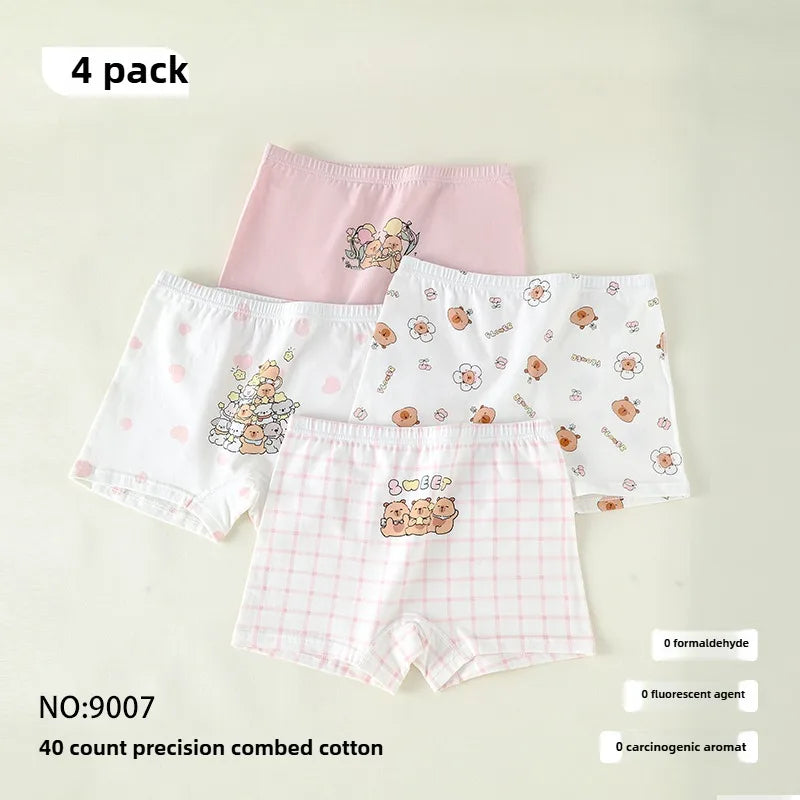 Teenage Girl Panties Women's Cotton Briefs Children's Panties for Girls Girls' Underwear Pants Ladies Underpants Girls' Kids Set