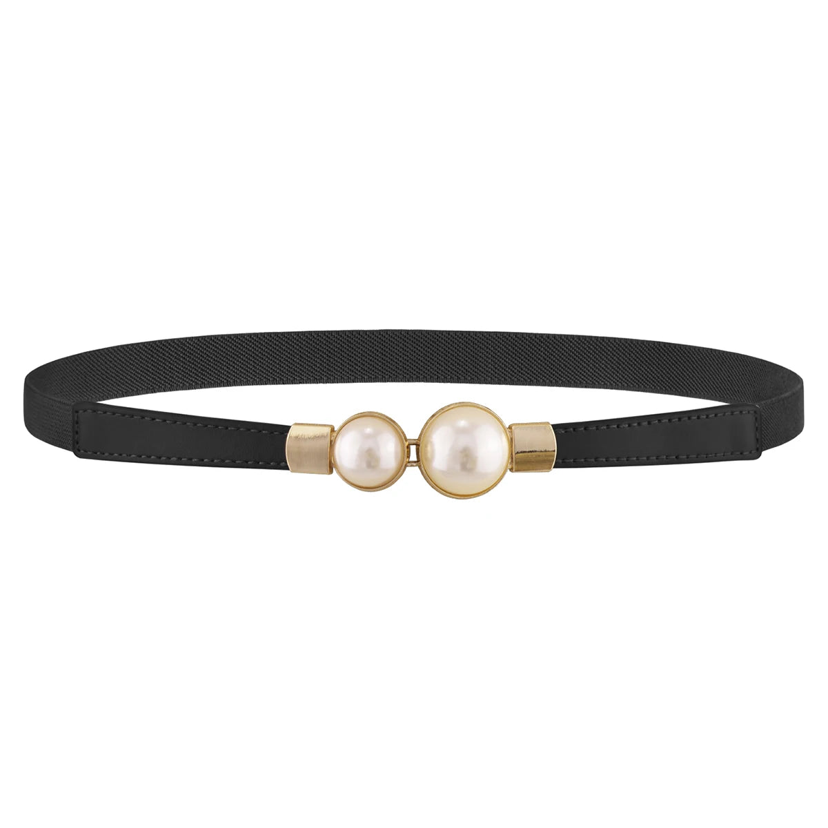 SISHION Summer Fashion Women Belts SH024 PU Leather Thin Elastic Waist Belt Slim Waistband Black Camel Coffee Plus Size