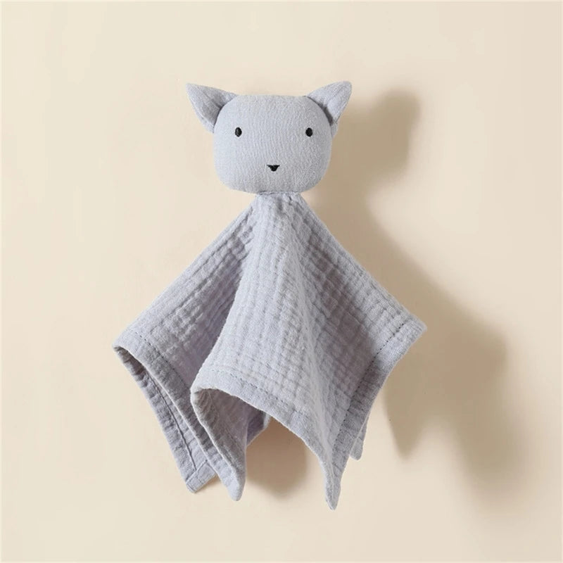 Stuffed Goose Baby Towel Cotton Baby Sleeping Cuddling Security Blanket Newborn Soothe Appease Towel Kids Face Towel Washcloth
