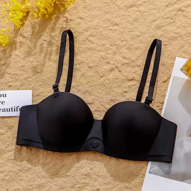 New One-piece Traceless Underwear for Girls with Small Breasts That Look Big and Gather To Prevent Sagging Bra for Women