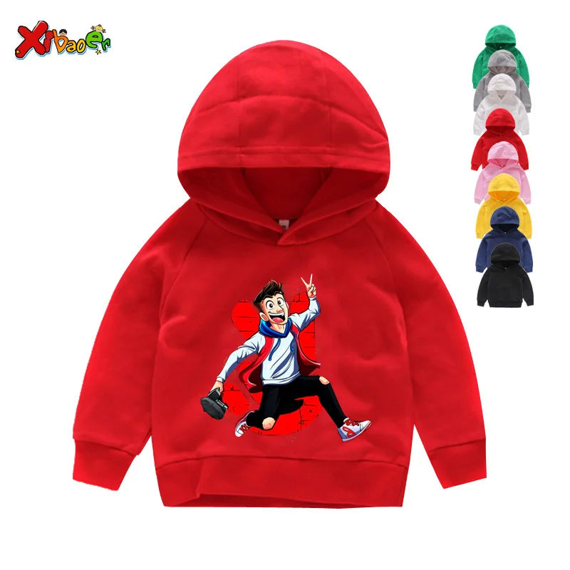 Kids Hoodies Sweatshirt Children Sweatshirts for Boy Clothes Pullover Toddler Baby Clothing Fashion Girl Cool Baby Boys Clothes