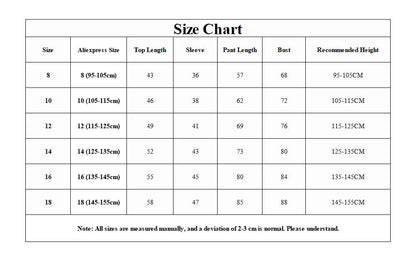 Soft Cotton Pajamas for Girls Cartoon Animal Print Pyjama Sets Children's Pijamas Sleepwear Suit Kid Long Sleeve Loungewear