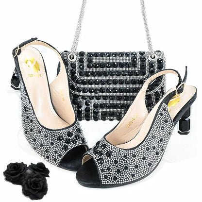 Italian Shoes And Bag Sets HJK1-1