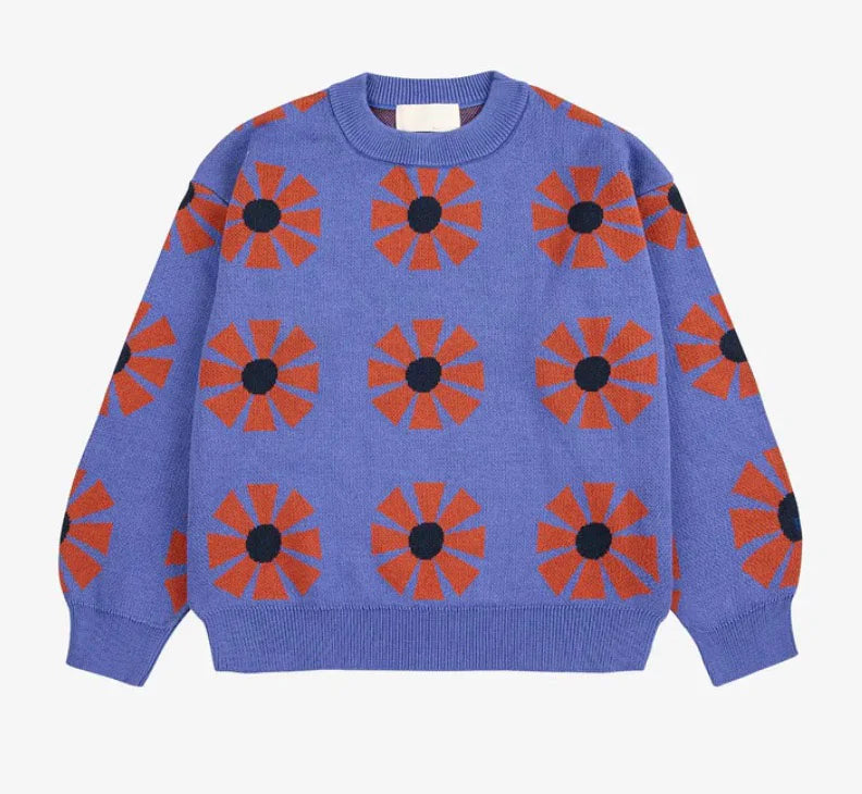 Children's Sweater 2025 Fall Autumn/Winter Girls' Cartoon Warm Cotton Color Block Pullover Vest Cardigan Boys' V-neck Knit