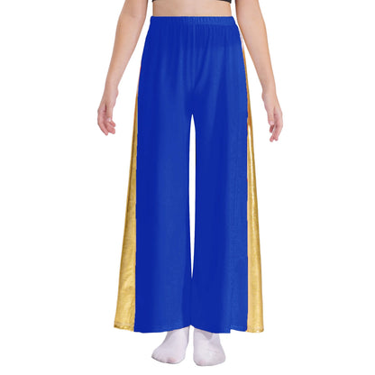Girls Liturgical Dance Wide-Leg Pants Celebration of Spirit Palazzo Pants Worship Praise Dance Costume for Dancing Performance