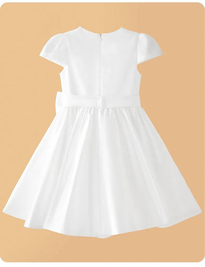 Teen Girls Champagne Golden Evening Party Dress Princess Kids Wedding Dress Little Fairy Children Formal Gown Photograph Wear