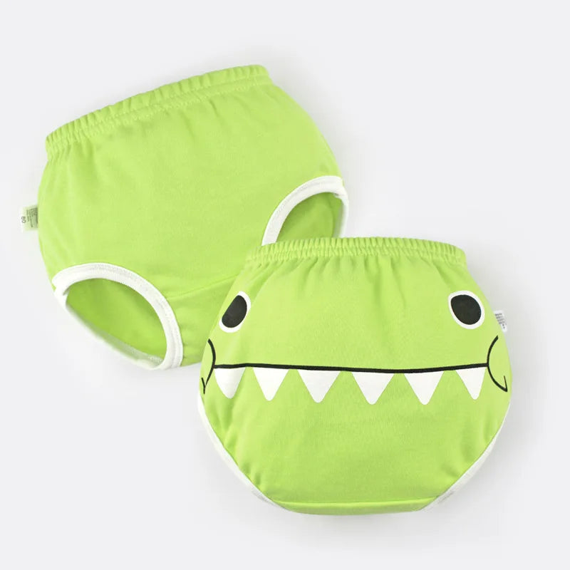Baby 100% Cotton Panties Boy Girl Infant Cute Cartoon Underpants For 2-5 Years Children Fashion Underwear Kids Shorts
