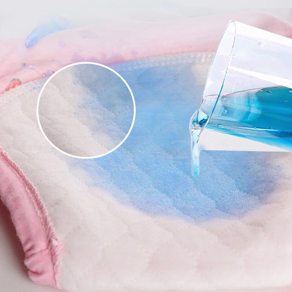 10 Pcs Reusable Baby Training Pants Washable Kids Cloth Diaper Nappies Changing Underwear Infant Toddler Potty Training Panties
