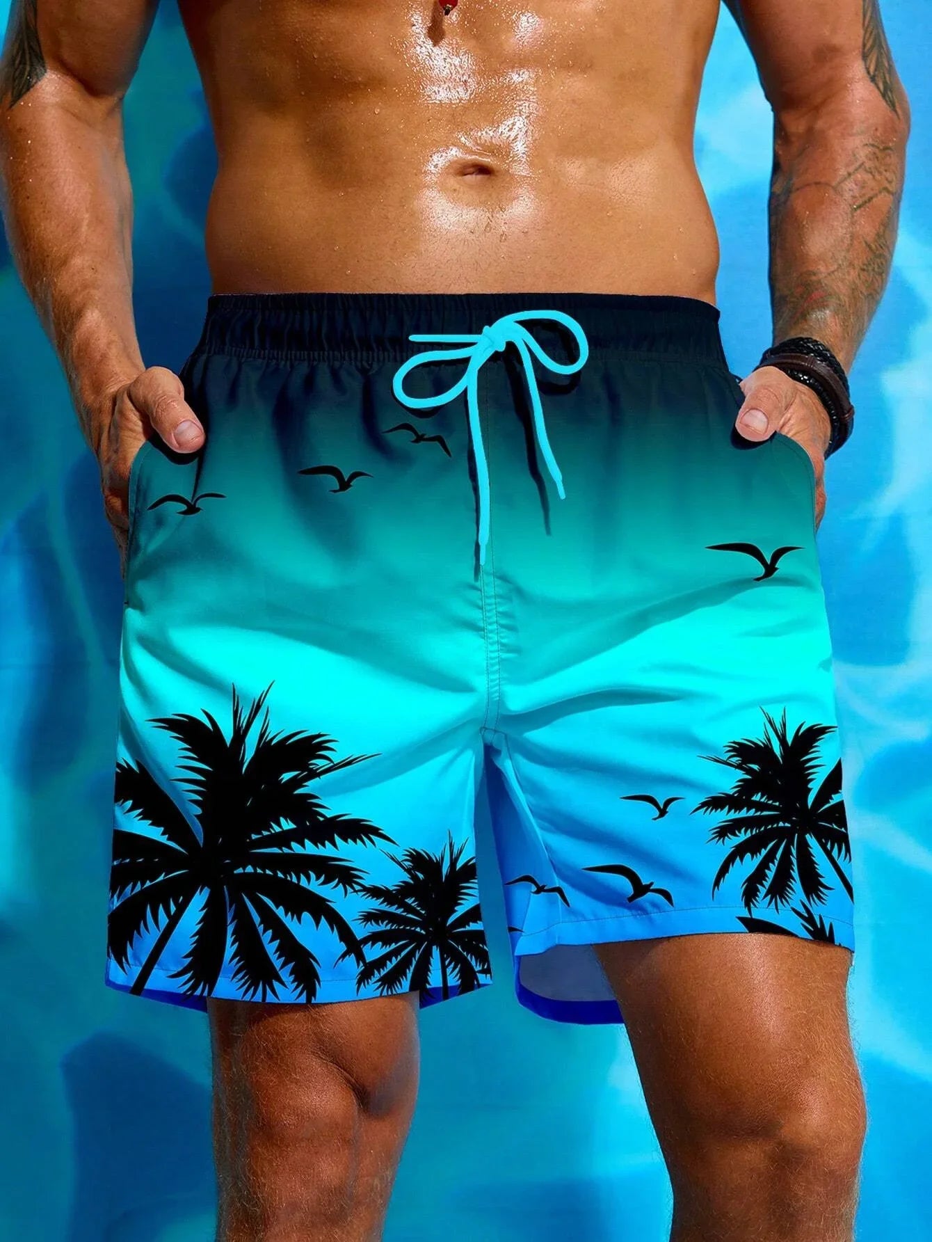Men Beach Shorts 3D Print Summer Swimwear For Men Fashion Casual Male Swimming Trunks Quick Dry Man Surf Board Shorts Beachwear