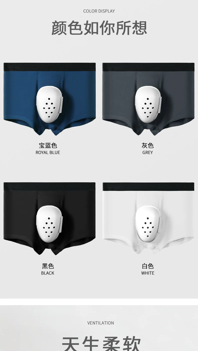 2PCS Post-circumcision underwear for boys, anti-friction flat-angle children's care, special protective cover for circumcision i