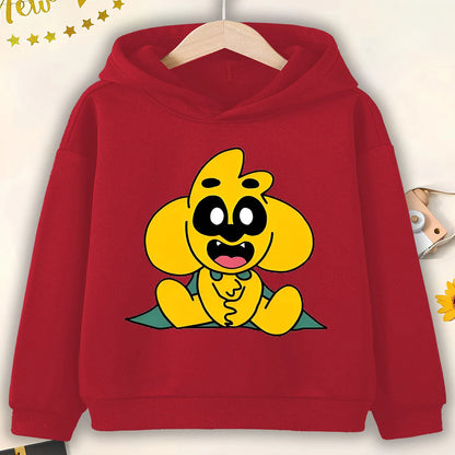 Fashion Hoodies for Boys Girls Mikecrack Casual Sweatshirt Kids Clothes Tops Long Sleeve Hoodie Cartoon Printed Hooded Pullover