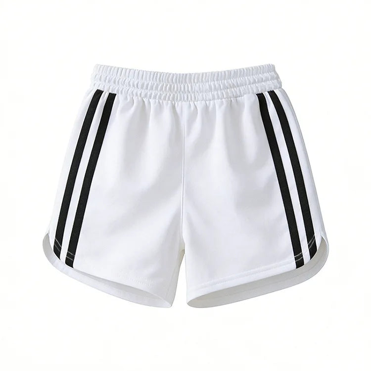 Summer Men's Beach Pants Worn As Outerwear With Large Size Drawstring And Youth-style Mesh Quick-drying Three-piece Pants