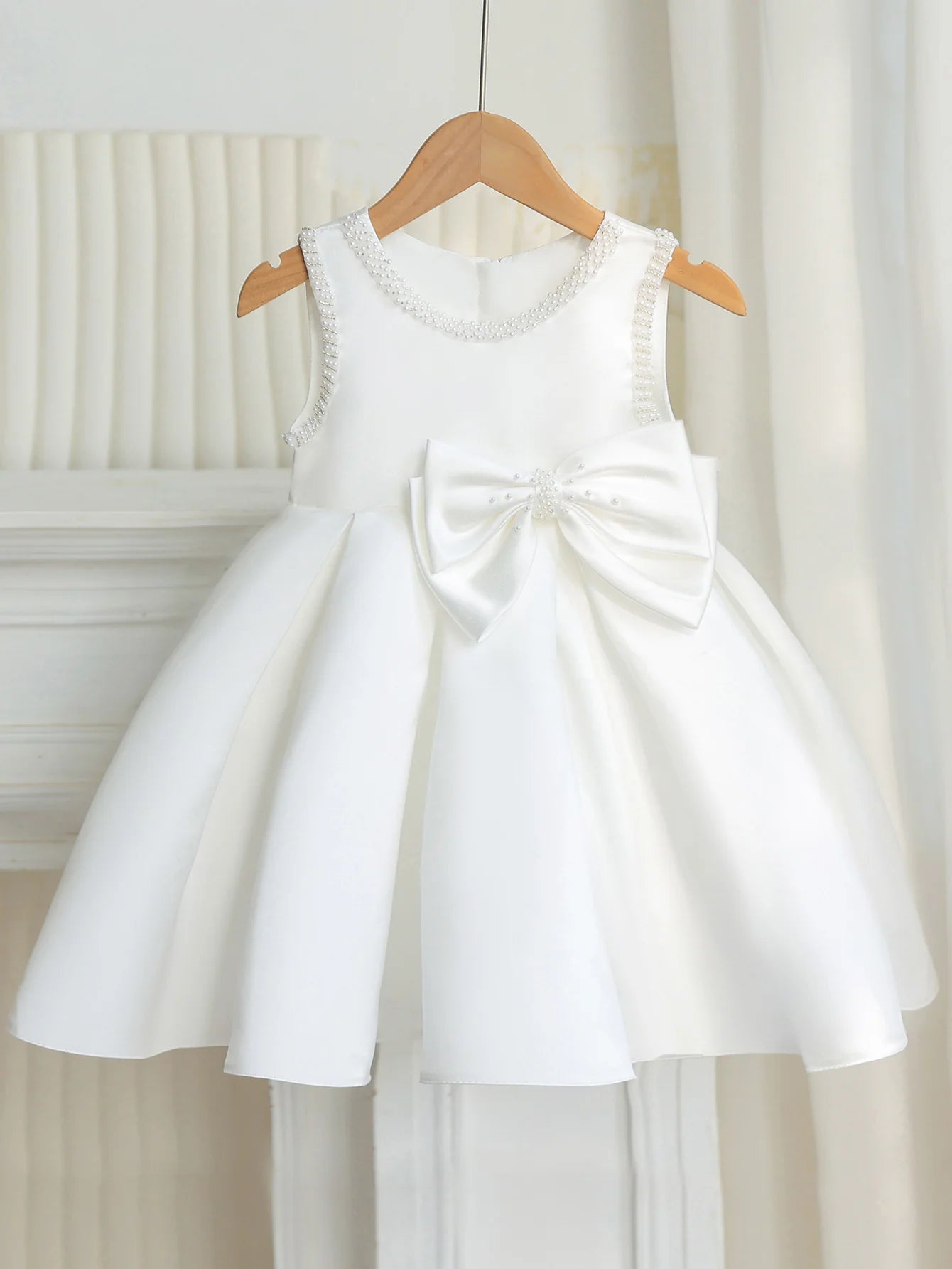 Girls Party Dresses Sleeveless Green Princess-style Dress Suitable for Wedding Flower Girl Birthday Party Evening Wear