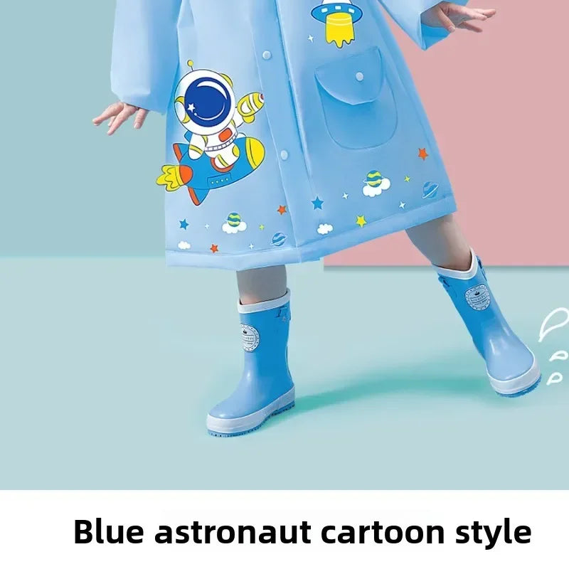 Cartoon raincoats, girls' and boys' raincoats