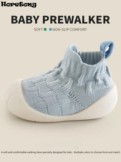 Baby Soft Soled Walking Shoes Anti Slip Children's Breathable Prewalker Spring Autumn Comfort Boys Girls Class A Sport Shoes