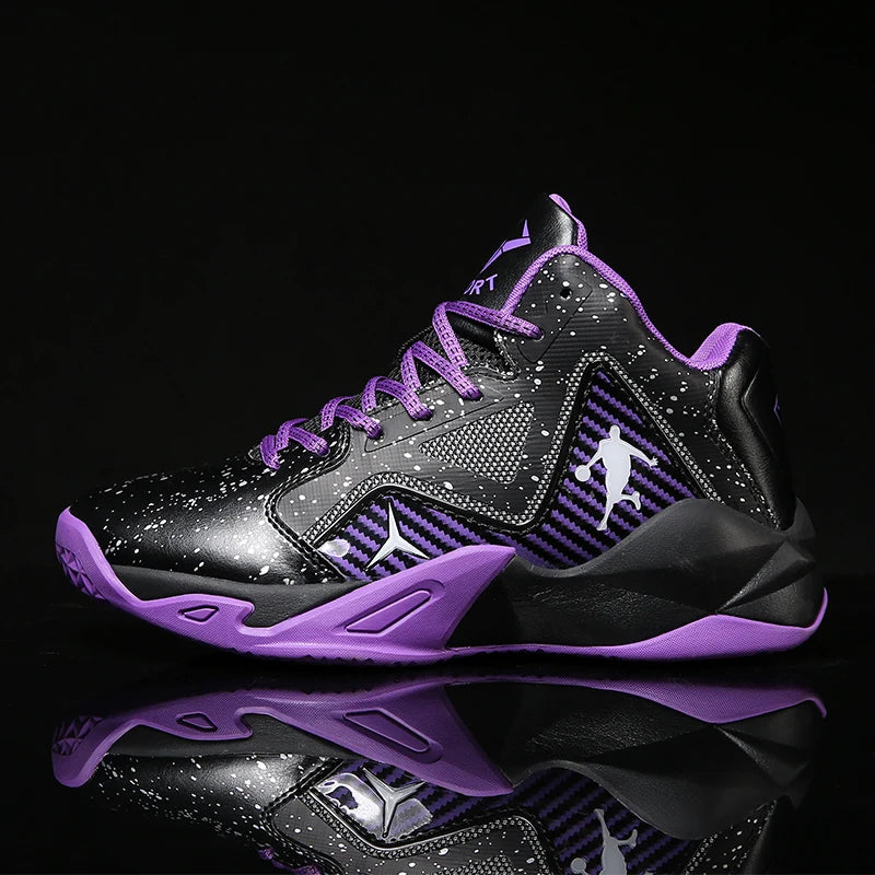 Outdoor Boys Basketball Sneakers Breathable Comfortable New Kids Brand Basketball Shoes Children Sport Shoes Girls Gym Shoes