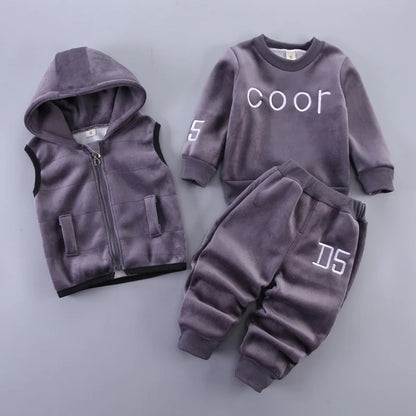 Newborn Baby Boys Clothes 2023 Autumn Baby Girls Clothes Hoodie+Pant Outfit Kids Costume Suit Infant Clothing For Baby Warm Sets
