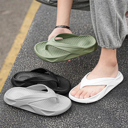 Men Shoes Summer Beach Sandals Anti-slip Fashion Outdoor Breathable Casual Couple Beach Sandal Flip Flops Shoes Slippers Men
