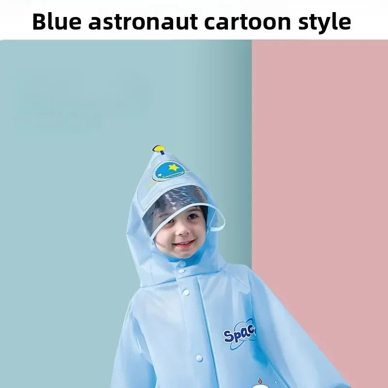 Cartoon raincoats, girls' and boys' raincoats