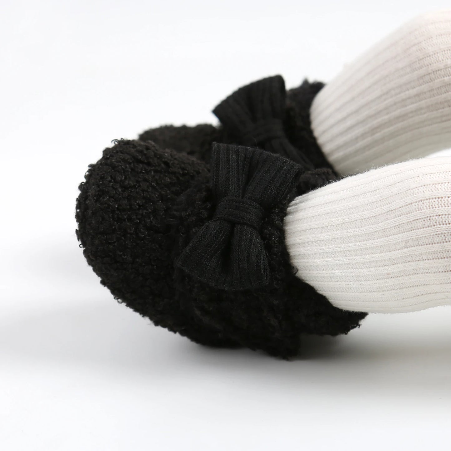 Baby Booties for Boys Girls with Soft Lining Non Slip Gripper Newborn Infant Slipper Socks Toddler First Walker Crib Shoes 0-18
