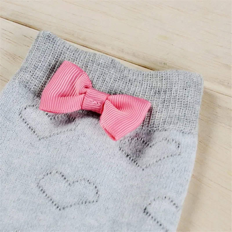 Knee Socks for Youth Girls Women Pink Bow School Stockings Kawaii Campus Long Socks Cute Girl Thigh High Stocking
