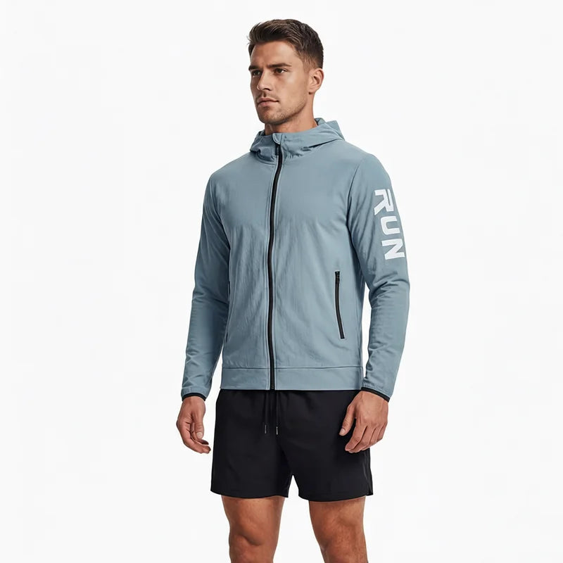 Men's Breathable Sports Suit Sweat-Wicking Lightweight Stylish New Style Clothing Trendy Spring Summer Fitness Casual Wear