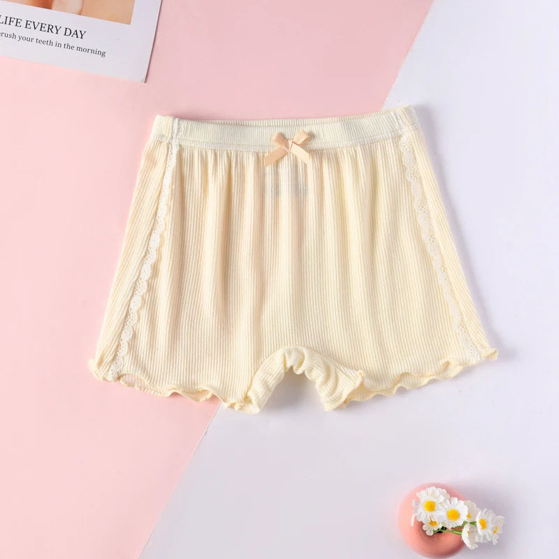 Girls' safety shorts to prevent exposure, summer thin version, baby and children's protective shorts and underwear two-in-one, o