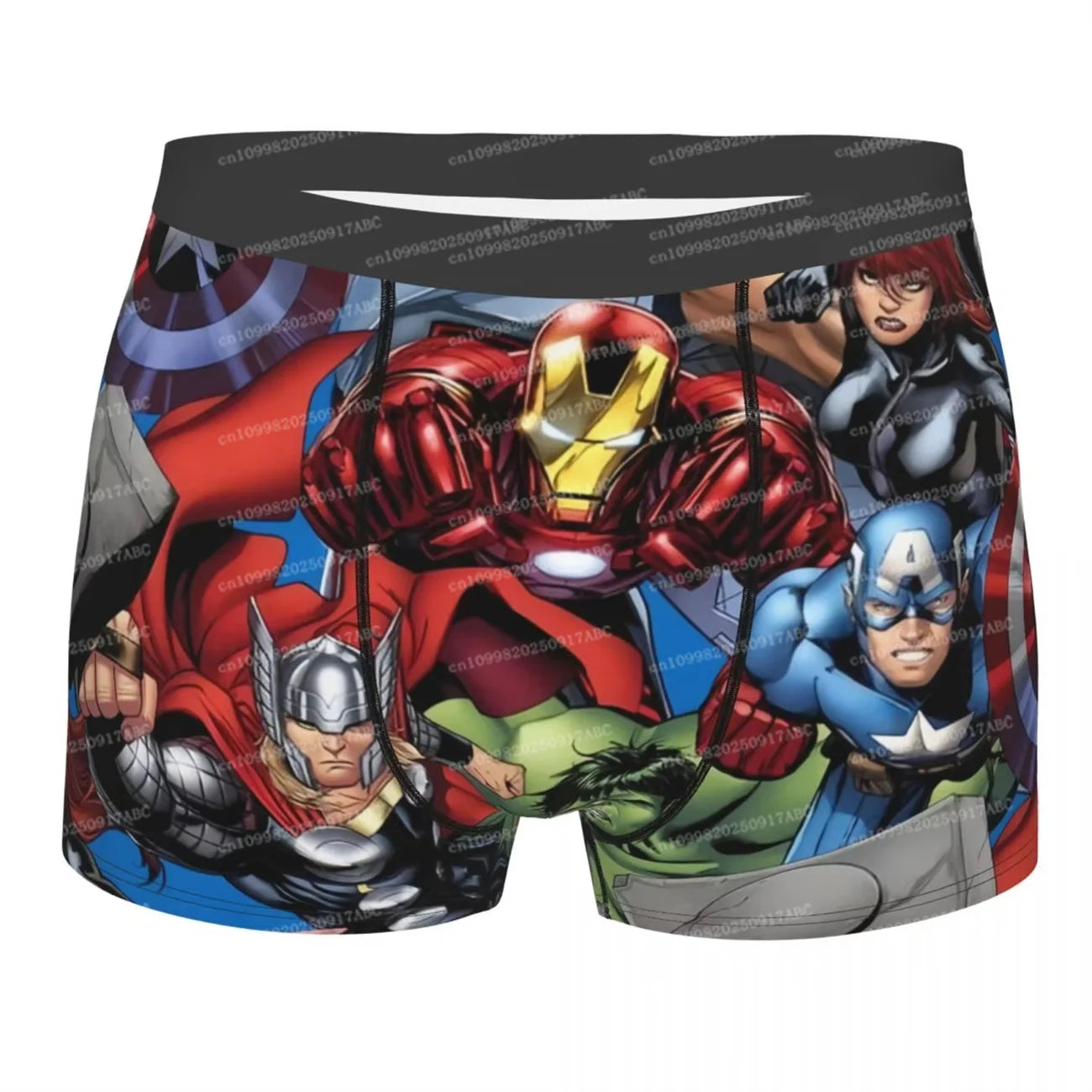 Men Underpants Funny Iron Man Marvel Film Boxers Shorts Panties Women Underpants Breathable Briefs Underwear Shorts Boxer Briefs