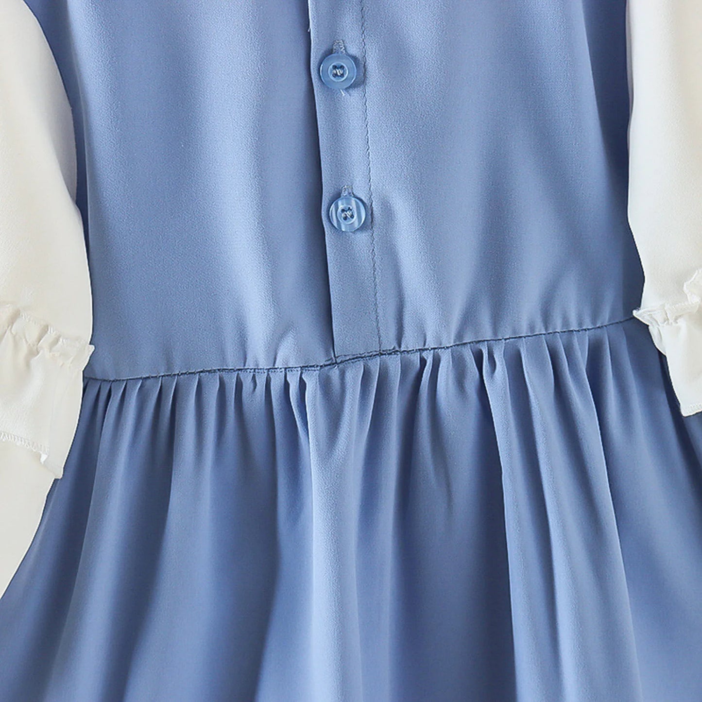 Baby Girl Dress For Newborns Long Sleeve 1 Year Birthday Princess Party Dresses Blue Infant Baby Clothing Toddler Girls Clothes