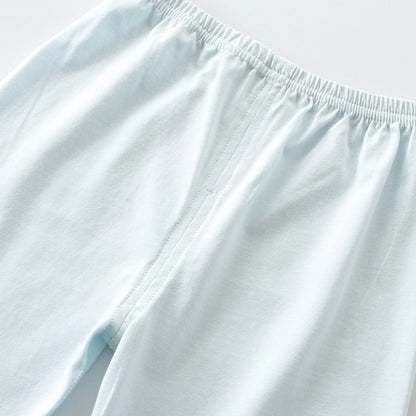 Baby Underwear Set Pure Cotton Summer Baby Split Pajamas Children's Home Clothes Light and Breathable