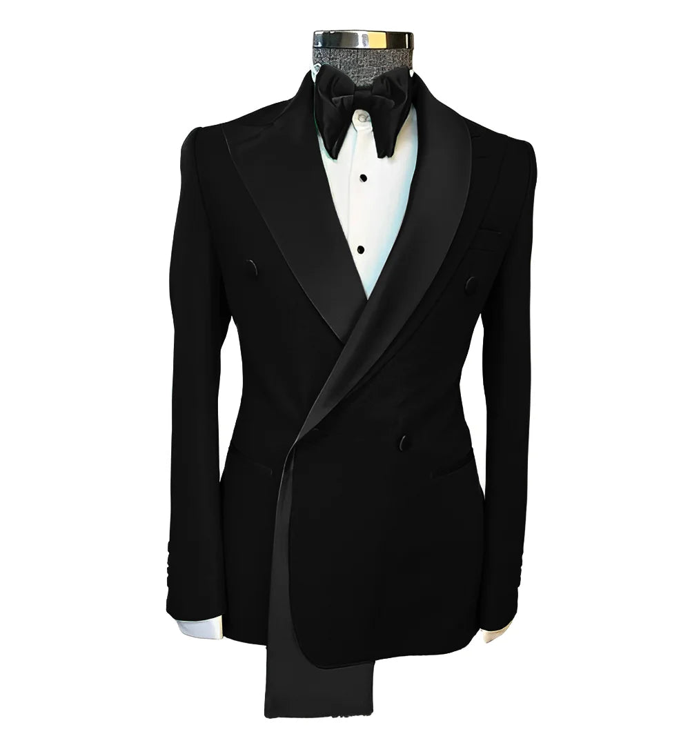 Men's Suits Single Jackets Wedding Groom Tuxedos Peak Lapel Design Blazer for Men Fashion Customization Clothing